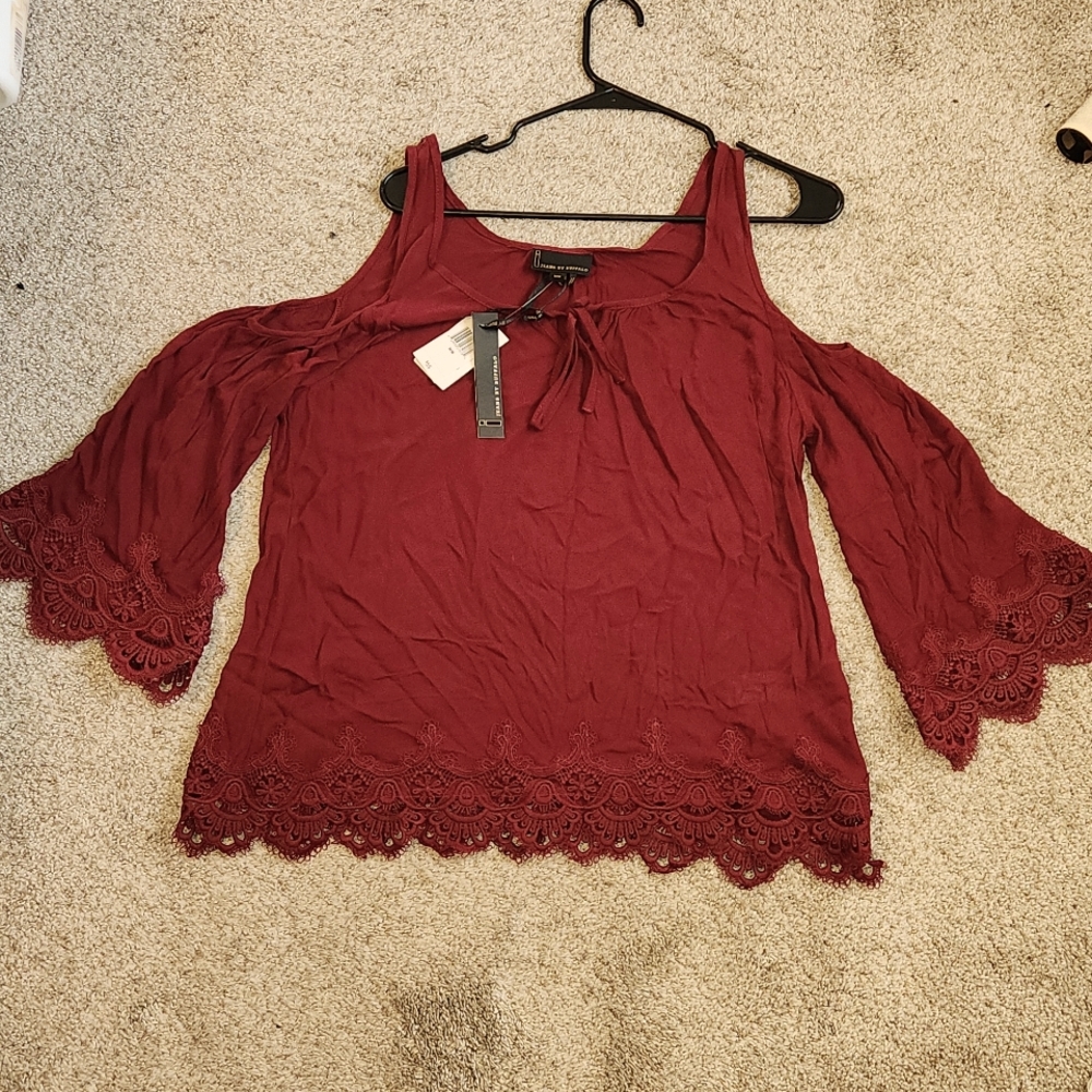 Cold Shoulder Top